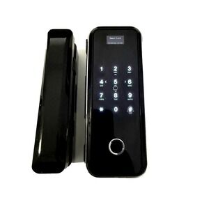 Glass Door Lock Intelligent Fingerprint, Password, Digital Card, Smart Door